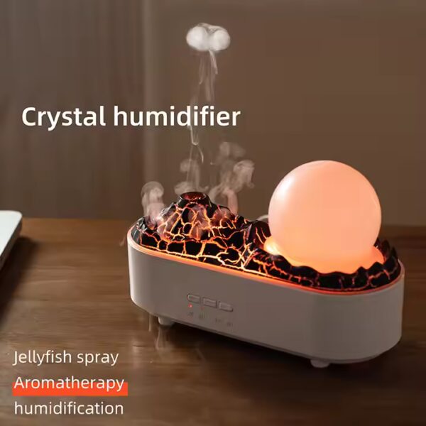 Crystal Ball Volcano Essential Oil Diffuser & Humidifier - LDH21 - Image 5