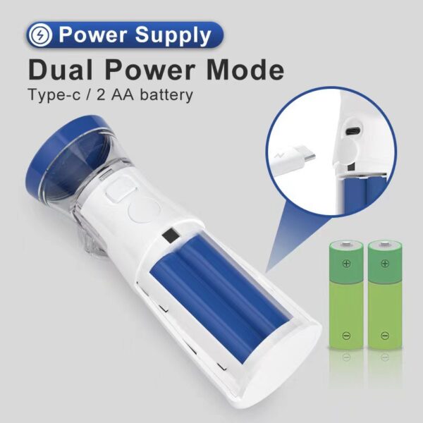 Portable Rechargeable Nebulizer Machine – For Adults & Kids - Image 2