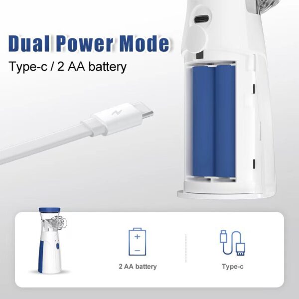 Portable Rechargeable Nebulizer Machine – For Adults & Kids - Image 5