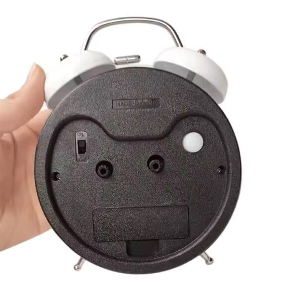 Silent Metal Bell Alarm Clock - LAC12 - Image 6