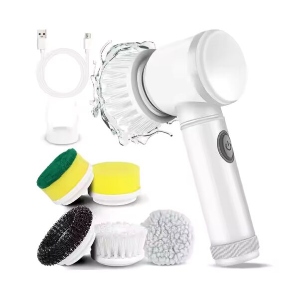 Portable USB Rechargeable Power Cleaning Brush - LCB323