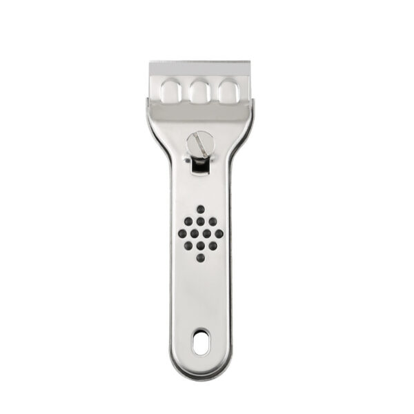 Stainless Steel Scraper with Replaceable SK5 Blades - Image 3