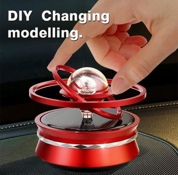 Solar Powered Car Air Freshener - LCD376 - Image 3