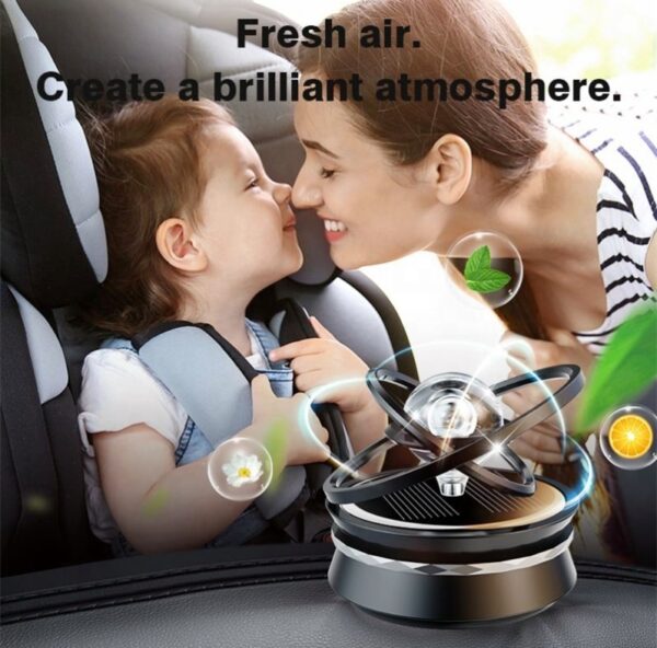 Solar Powered Car Air Freshener - LCD376 - Image 6