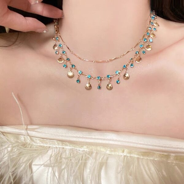Double-Layer Pendant Necklace for Women - Image 3