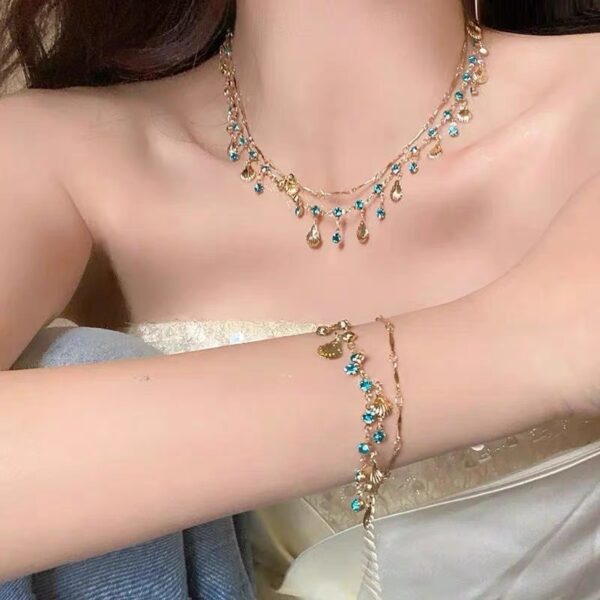 Double-Layer Pendant Necklace for Women - Image 2