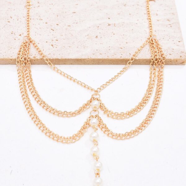 Golden Adjustable Foot Chain Anklet - Image 4
