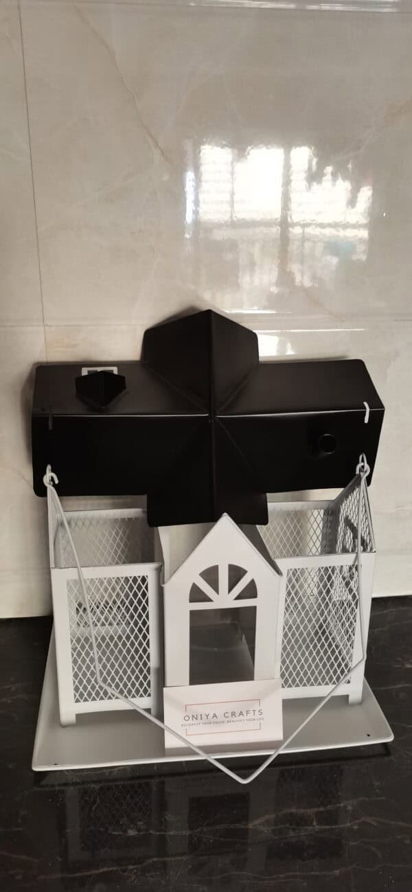 Triple Metal Mesh Wild Bird Feeder - Image 2