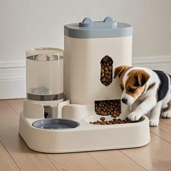 Anti-Slip Automatic Pet Food & Water Feeder - LX21 🐾