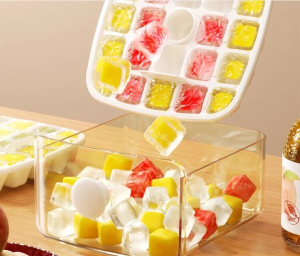 Press-Type Double Layer Ice Cube Tray - Image 5