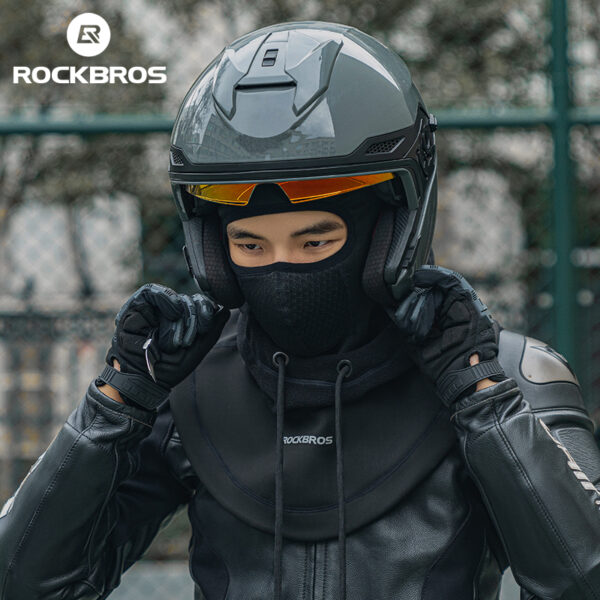 ROCKBROS Windproof Warm Adjustable Face Mask - LM432 - Image 4