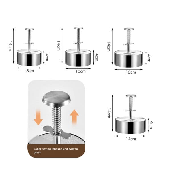 Sales Adjustable Burger Press - Image 2