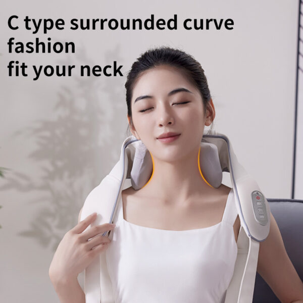 USB Rechargeable Heated Neck & Body Massager - Image 6