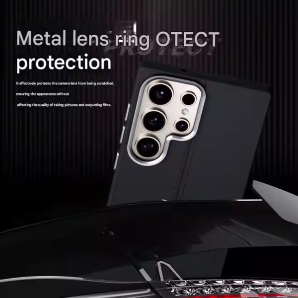 Premium PU Leather Magnetic Mobile Phone Case - SPS988 - Image 2