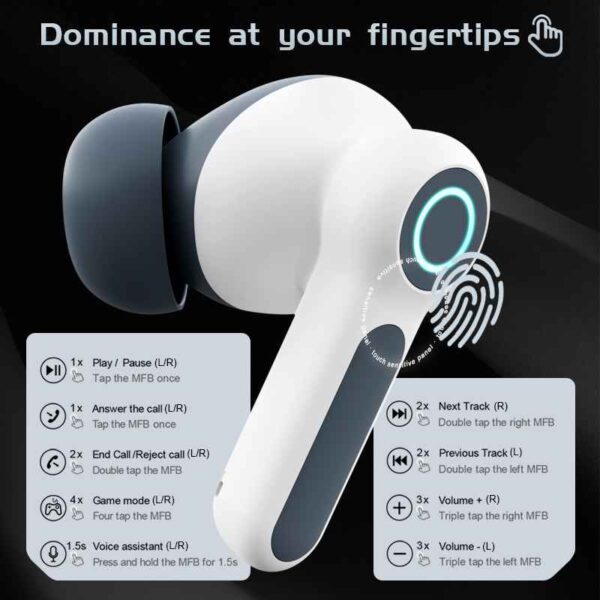 G07 Low Latency Gaming TWS Earbuds - Image 4