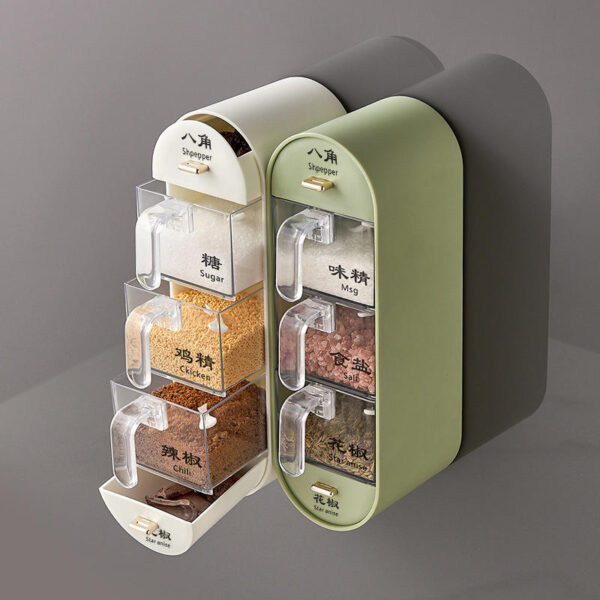 Wall-Mounted Plastic Storage Box