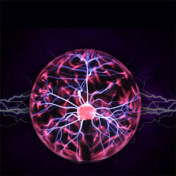 Christmas Magic Glass Plasma Ball Night Light