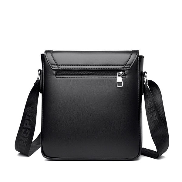 Fashionable Designer Messenger Bags PU Leather Travelling Men's Bags - Image 4