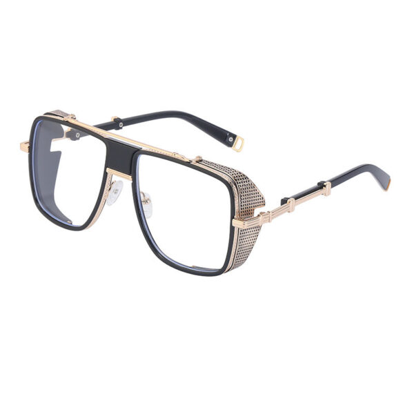 Oversized Square Sunglasses – Unisex Luxury Steampunk Shades by Optifix - Image 4