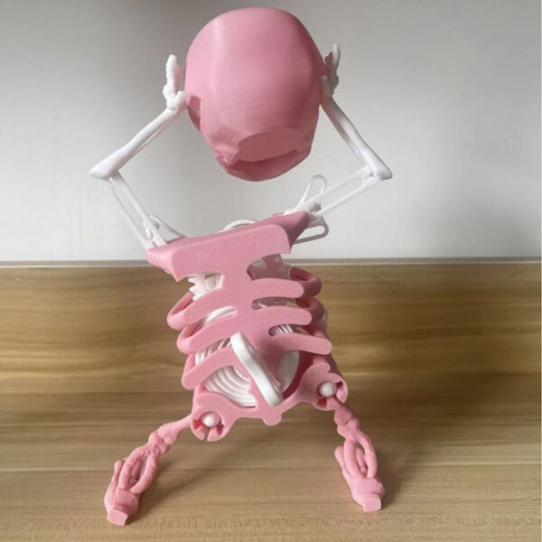 Rocking Skull Dancing Toy – Manual Wind-Up Rotating Funny Figurine - Image 4