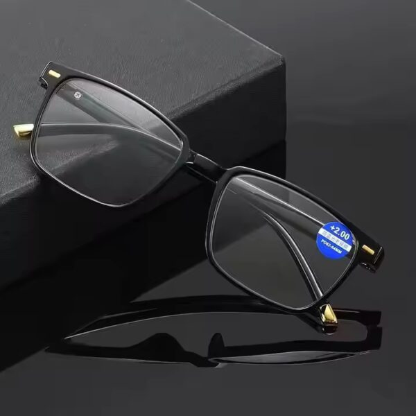 VisionEase High-Quality Square Frame Reading Glasses - LS1566 - Image 3