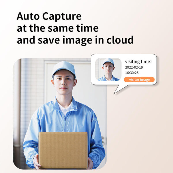 Smart HD Wireless Video Doorbell with Night Vision & Motion Detection - Image 5