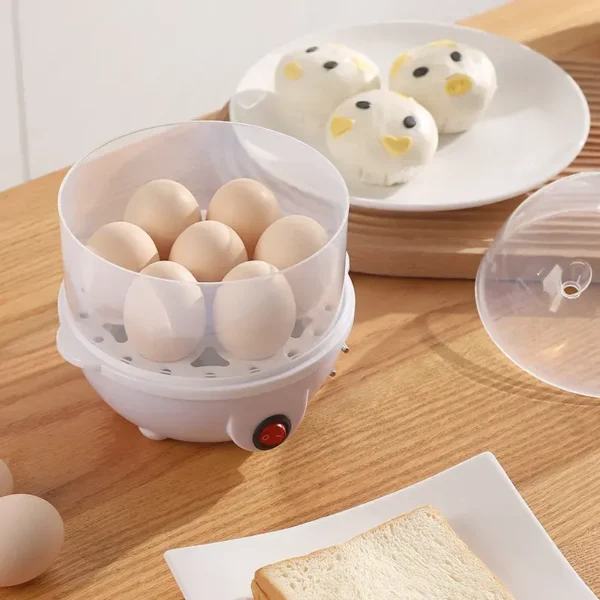 Smart Electric Egg Boiler – Factory-Direct, Portable, Fast & Smart Cooking - Image 3