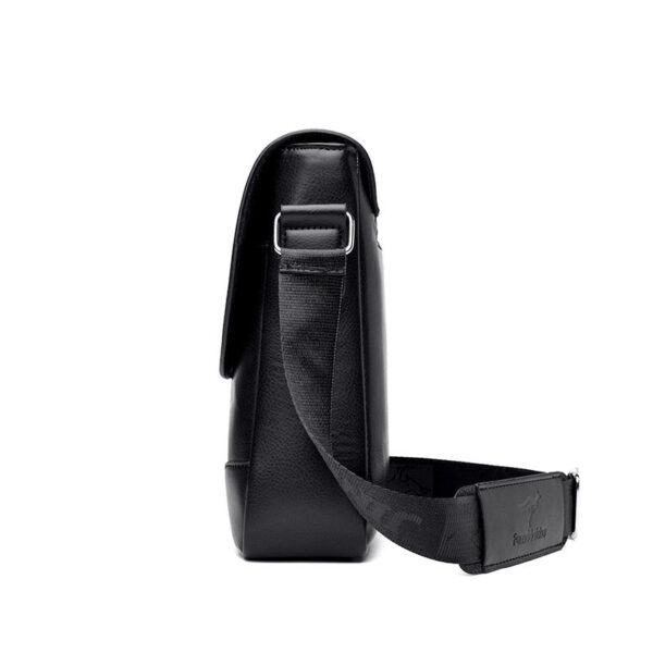Fashionable Designer Messenger Bags PU Leather Travelling Men's Bags - Image 3