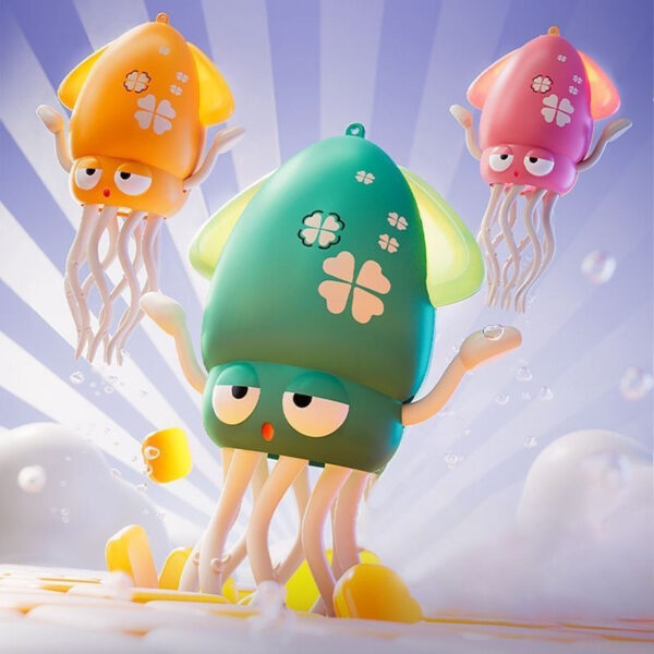 Intelligent Rechargeable Electric Walking Octopus Toy with Light & Music Sensor - Image 5