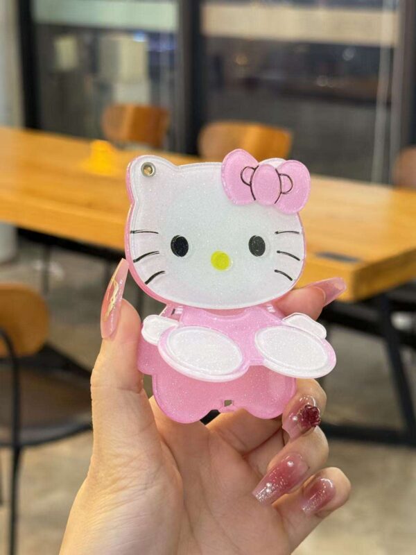 Kitty iPhone Case with Mirror & Stand - Image 2