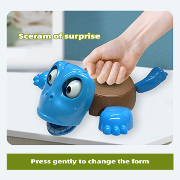 Tortoise Coaster with Sound Effect – Creative Desktop Decor & Toy - Image 4