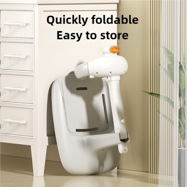 Duck-Shaped Adjustable Height Baby Shower Stand - KDS1 - Image 5