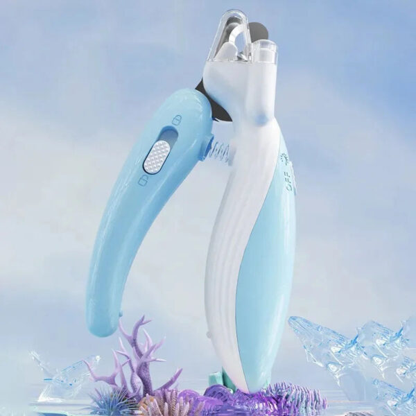 🐾 Pet Nail Trimmer – Silent, USB Rechargeable Grooming Tool for Dogs & Cats