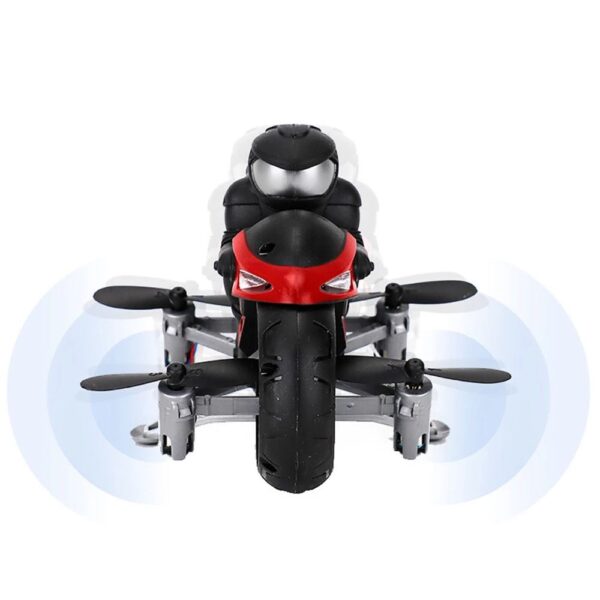2-in-1 RC Flying Motorcycle Drone - Image 5