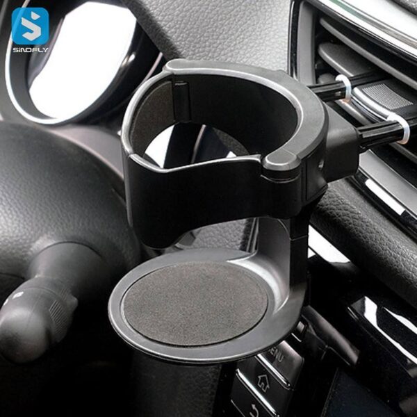 Universal Car Cup Holder with Tea Bag Drip Tray - Image 6
