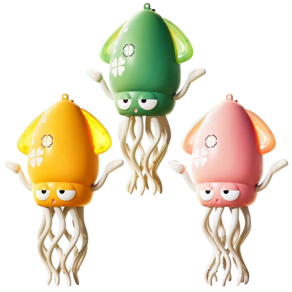 Intelligent Rechargeable Electric Walking Octopus Toy with Light & Music Sensor - Image 6