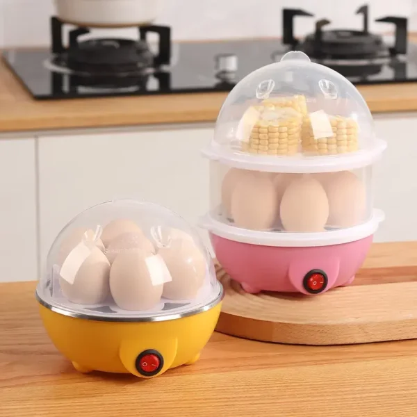 Smart Electric Egg Boiler – Factory-Direct, Portable, Fast & Smart Cooking - Image 2
