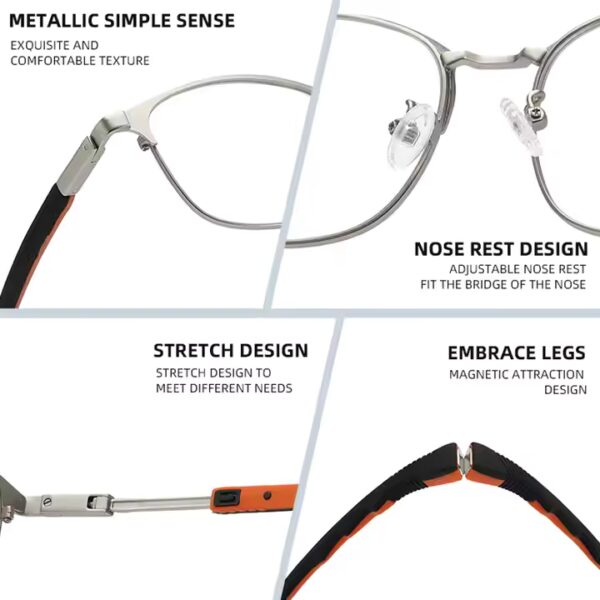 FlexiRead Foldable Reading Glasses - LS420 - Image 3