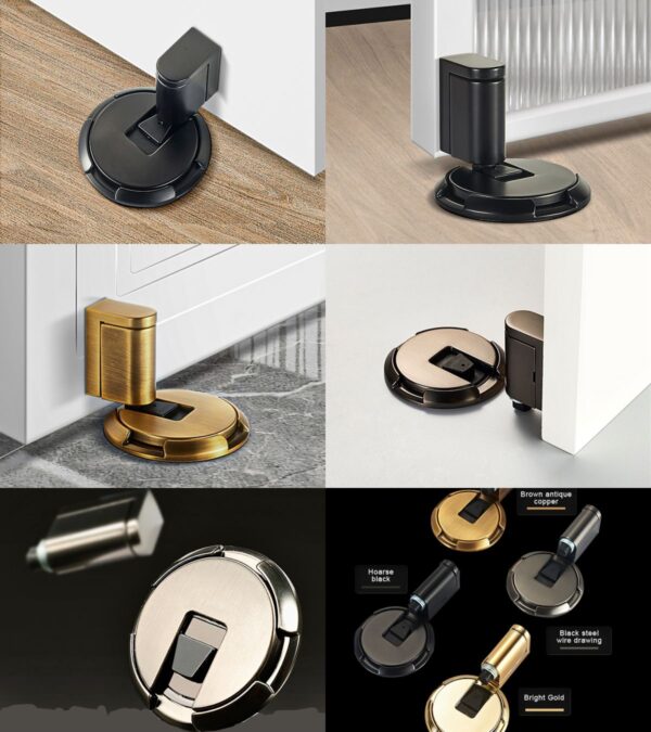 Modern Heavy-Duty Magnetic Door Stop – Portable, No Drill, Silent Protection - Image 6