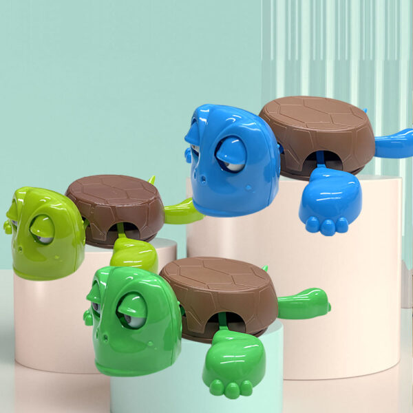 Tortoise Coaster with Sound Effect – Creative Desktop Decor & Toy - Image 5