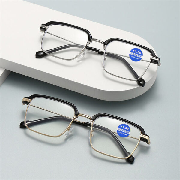 Anti-blue Light Photochromic Eyeglasses - LS223 - Image 3