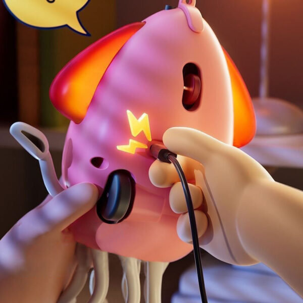 Intelligent Rechargeable Electric Walking Octopus Toy with Light & Music Sensor - Image 3