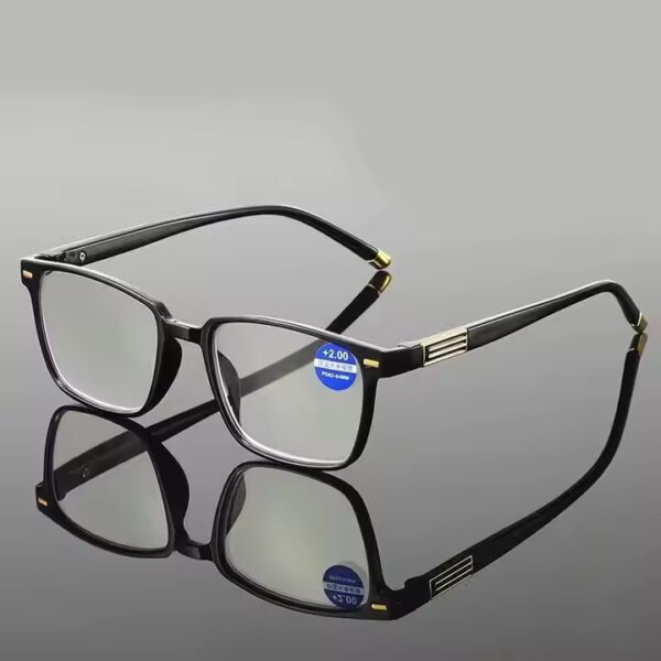 VisionEase High-Quality Square Frame Reading Glasses - LS1566