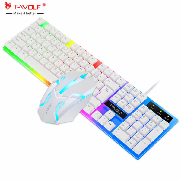TF230 Rainbow Wired Gaming Keyboard & Mouse Combo