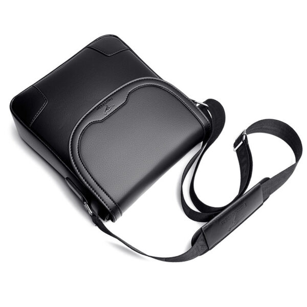 Fashionable Designer Messenger Bags PU Leather Travelling Men's Bags - Image 5
