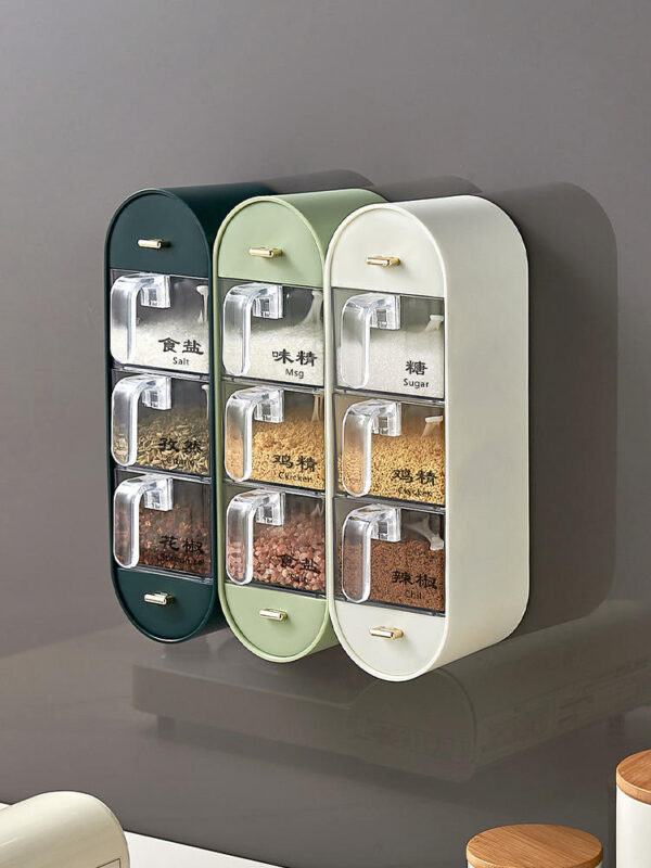 Wall-Mounted Plastic Storage Box - Image 2