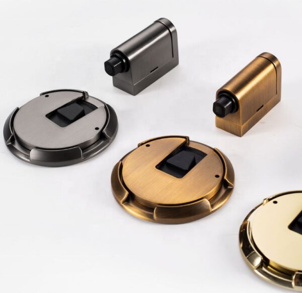 Modern Heavy-Duty Magnetic Door Stop – Portable, No Drill, Silent Protection - Image 2
