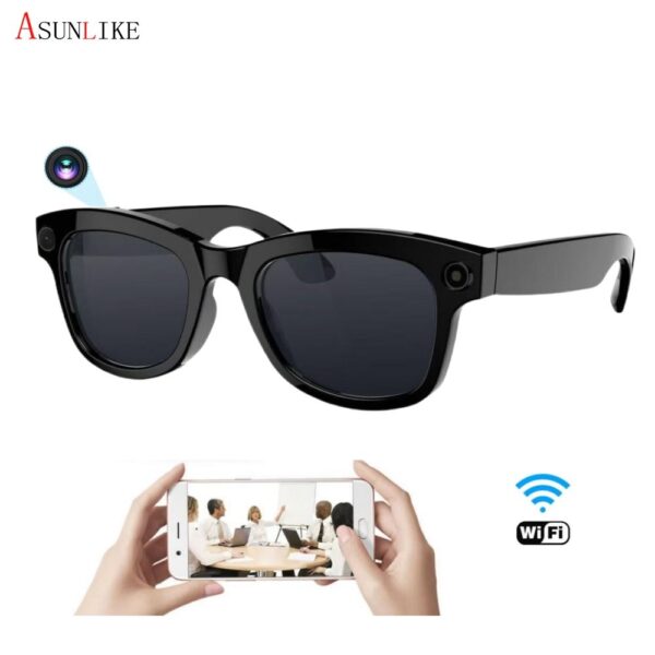 Smart Sunglasses – 4K Camera, Bluetooth 5.4, AI Assistant, Phone Calls, Music Streaming