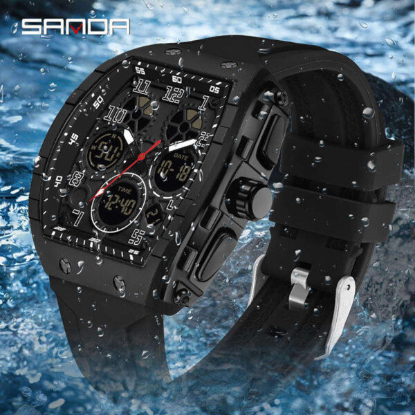 SANDA 6157 Multifunction Men’s Sport Watch