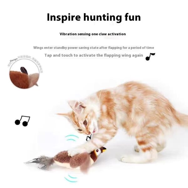 Shaking Bird Cat Toy - Image 2